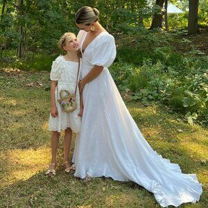 & For Love Linen Auldyn Wedding Dress